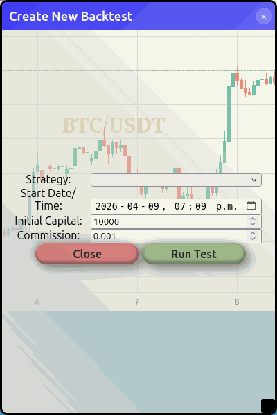 Backtest configuration